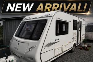 A5, Elddis Avante 524 2007 4 Berth Caravan (Bunks)